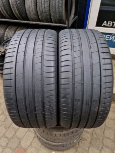 л б/у 275/40R20 Pirelli PZero PZ4 RFT 0818 5,5-6мм. Фото 2