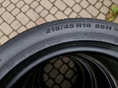 л б/у 215/45R16 Kumho Ecsta HS51 1118 4.5-5.5мм. Фото 8
