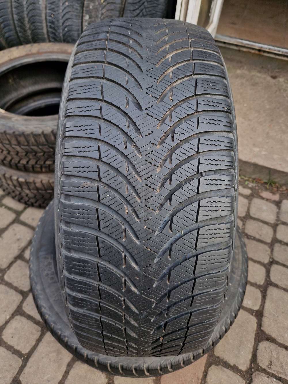 з б/у 225/55R17 Michelin Alpin A4 4313 4.5-5мм
