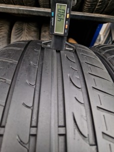 л б/у 225/45R17 Dunlop SP Sport FastResponse 2717 4-4.5мм. Фото 4