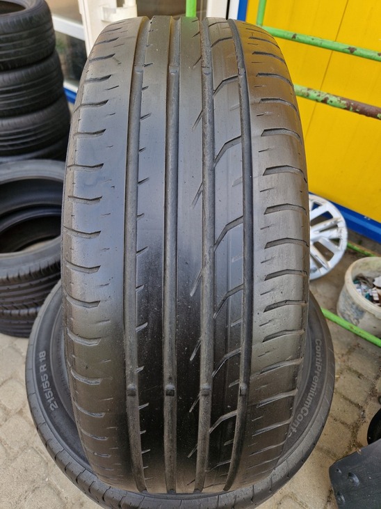 л б/у 215/55R18 Continental ContiPremiumContact 2E 3315 5мм