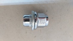 Гайка закрита 12х1,5х38 прес-шайба ключ 21 Toyota хром. Фото 3