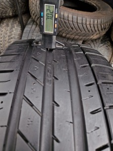 л б/у 215/35ZR19 Kumho Ecsta Le Sport KU39 1312 6-7мм. Фото 4