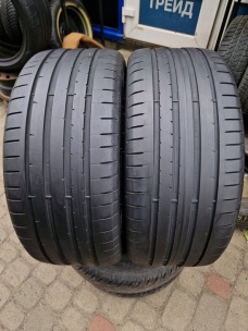л б/у 225/40ZR18 Dunlop Sport Maxx RT2 1521 3.5-4мм. Фото 2