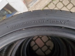 л б/у 225/40ZR18 Dunlop Sport Maxx RT2 1322 3.5-4мм. Фото 8