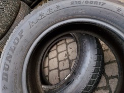 з б/у 215/65R17 Dunlop Winter Sport 5 SUV 4522 4,5-8мм. Фото 7