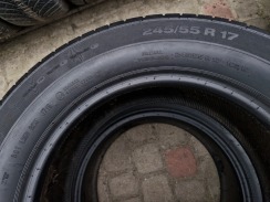 л б/у 245/55R17 Continental ContiPremiumContact 2E FRT 1715 7мм. Фото 7