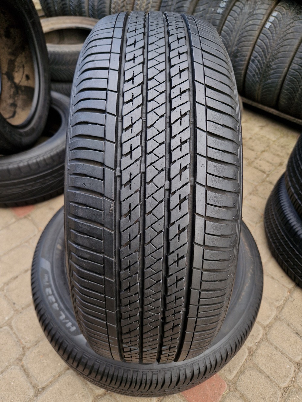 в б/у 235/55R18 Bridgestone Ecopia EP422 Plus 15/17 6-7мм